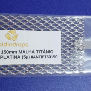 Ânodo TiPt 5m 60x150mm